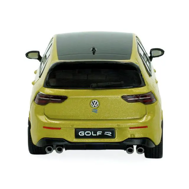 Alt view image 5 of 7 - 2023 Volkswagen Golf R 333 Limited Edition Lime Yellow Metallic with Black Top 1/43 Diecast Model Car by Solido