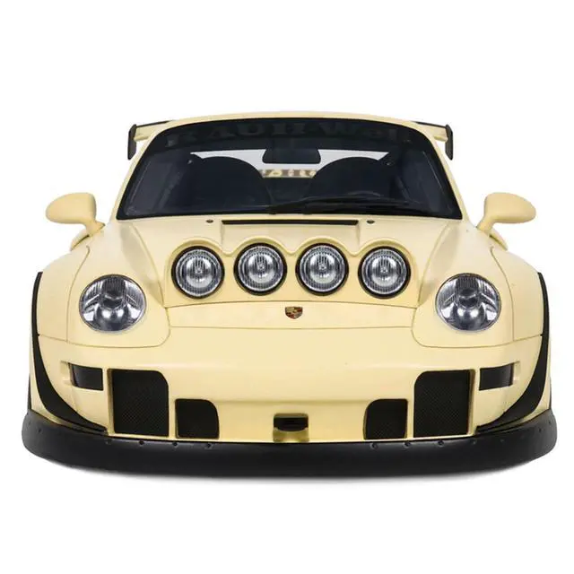 Alt view image 6 of 7 - 2023 RWB Sandstorm Beige 1/18 Model Car by GT Spirit