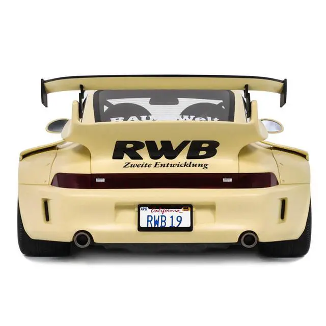 Alt view image 7 of 7 - 2023 RWB Sandstorm Beige 1/18 Model Car by GT Spirit