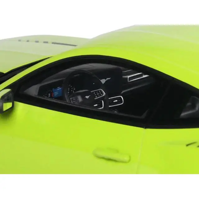 Alt view image 2 of 7 - 2025 Ford Mustang RTR Spec-3 Lime Green 1/18 Model Car by GT Spirit