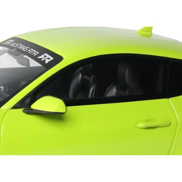 Alt view image 3 of 7 - 2025 Ford Mustang RTR Spec-3 Lime Green 1/18 Model Car by GT Spirit