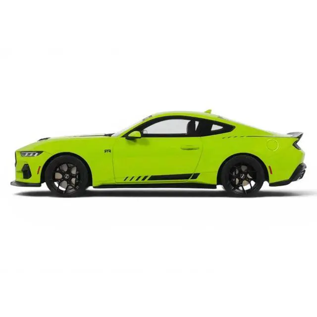 Alt view image 4 of 7 - 2025 Ford Mustang RTR Spec-3 Lime Green 1/18 Model Car by GT Spirit