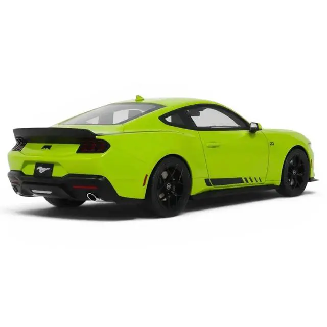 Alt view image 5 of 7 - 2025 Ford Mustang RTR Spec-3 Lime Green 1/18 Model Car by GT Spirit