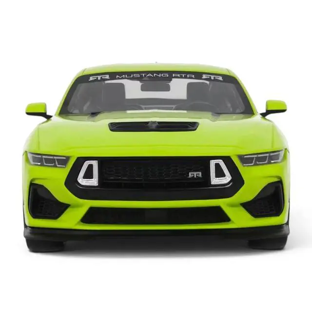 Alt view image 6 of 7 - 2025 Ford Mustang RTR Spec-3 Lime Green 1/18 Model Car by GT Spirit