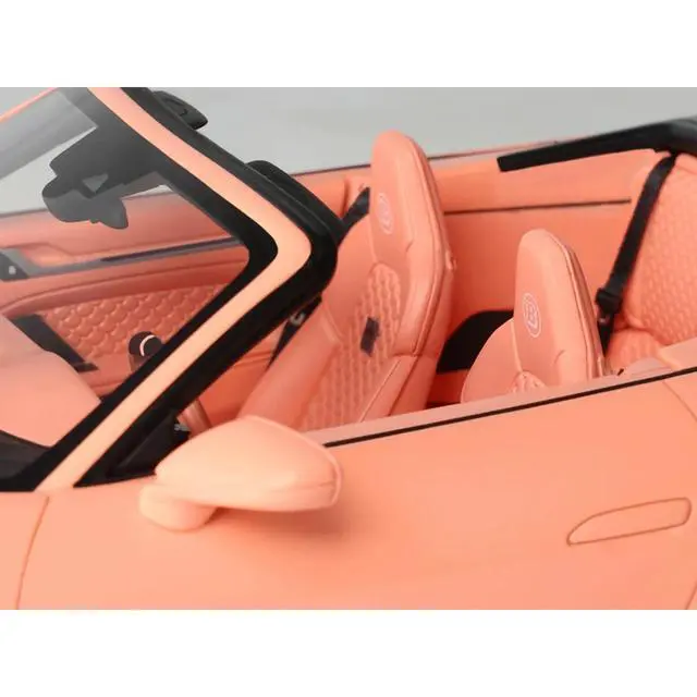 Alt view image 3 of 7 - 2024 Brabus 900 Peetch Pink with Pink Interior 1/18 Model Car by GT Spirit