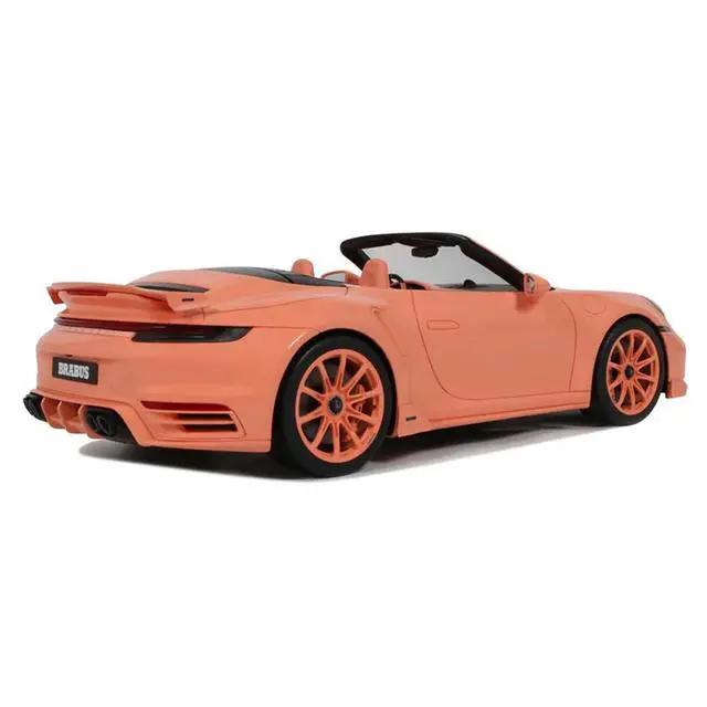 Alt view image 5 of 7 - 2024 Brabus 900 Peetch Pink with Pink Interior 1/18 Model Car by GT Spirit