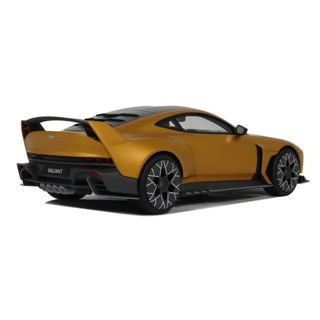 Alt view image 5 of 7 - 2024 Aston Martin Valiant Auric Gold Metallic with Black Top 1/18 Model Car by GT Spirit