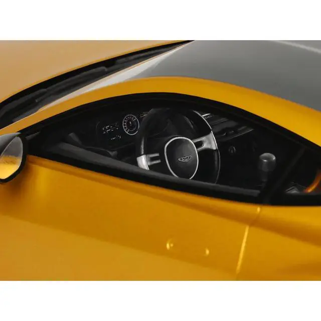 Alt view image 3 of 7 - 2024 Aston Martin Valiant Auric Gold Metallic with Black Top 1/18 Model Car by GT Spirit