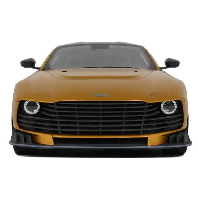 Alt view image 6 of 7 - 2024 Aston Martin Valiant Auric Gold Metallic with Black Top 1/18 Model Car by GT Spirit