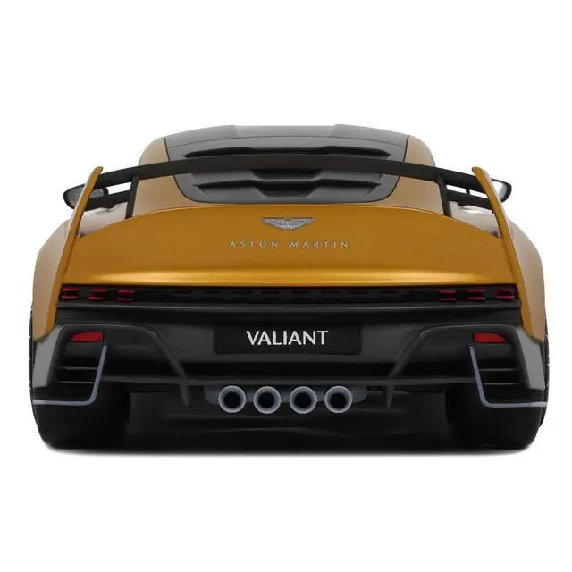 Alt view image 7 of 7 - 2024 Aston Martin Valiant Auric Gold Metallic with Black Top 1/18 Model Car by GT Spirit