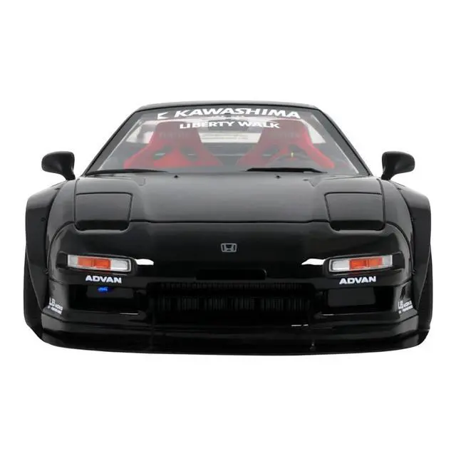 Alt view image 6 of 7 - 2020 Honda NSX (NA1) LB-Works Black with Red Interior Limited Edition to 2000 pieces Worldwide 1/18 Model Car by Otto Mobile