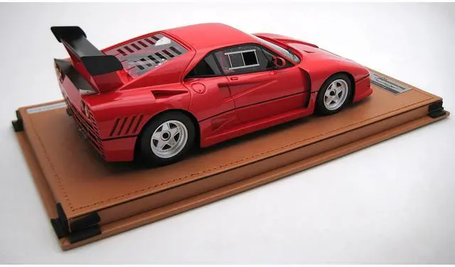 Alt view image 2 of 4 - 1985 Ferrari 288 GTO Evoluzione with OZ Wheels Red "Mythos Series" Limited Edition to 95 pieces 1/18 Model Car by Tecnomodel