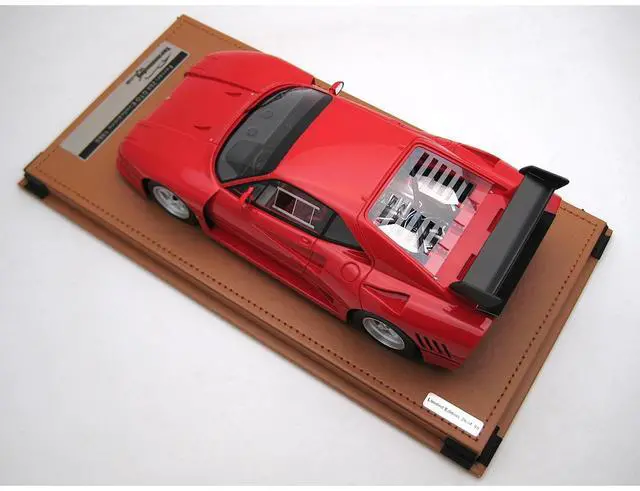 Alt view image 3 of 4 - 1985 Ferrari 288 GTO Evoluzione with OZ Wheels Red "Mythos Series" Limited Edition to 95 pieces 1/18 Model Car by Tecnomodel