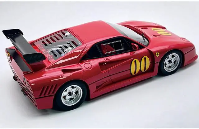 Alt view image 2 of 4 - 1985 Ferrari 288 GTO Evoluzione #00 "Museo Ferrari" Red "Mythos Series" Limited Edition 1/18 Model Car by Tecnomodel