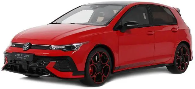 Main image of 2024 Volkswagen Golf Mk.8 GTi 50th Edition Tornado Red Limited Edition to 999 pieces Worldwide 1/18 Model Car by Otto Mobile