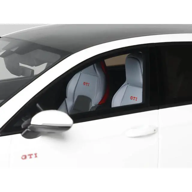 Alt view image 3 of 7 - 2024 Volkswagen Golf Mk.8 GTi Clubsport Pure White Limited Edition to 999 pieces Worldwide 1/18 Model Car by Otto Mobile
