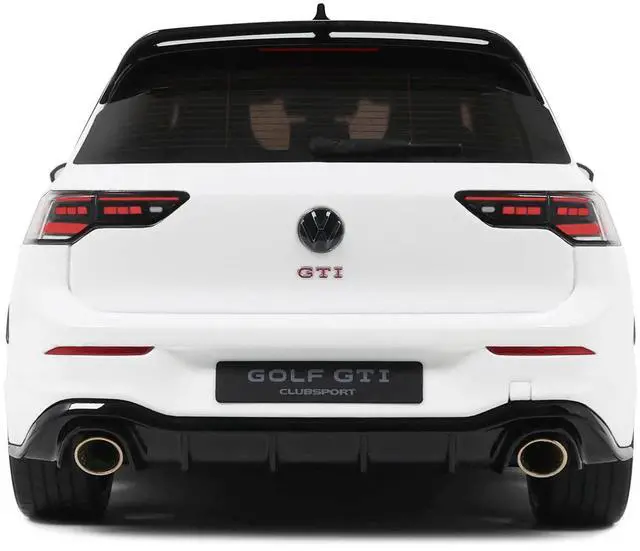 Alt view image 7 of 7 - 2024 Volkswagen Golf Mk.8 GTi Clubsport Pure White Limited Edition to 999 pieces Worldwide 1/18 Model Car by Otto Mobile