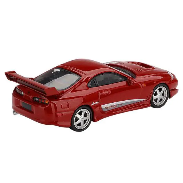Alt view image 3 of 6 - Toyota Supra "VeilSide Combat V-I" Red Limited Edition 1/64 Diecast Model Car by Mini GT