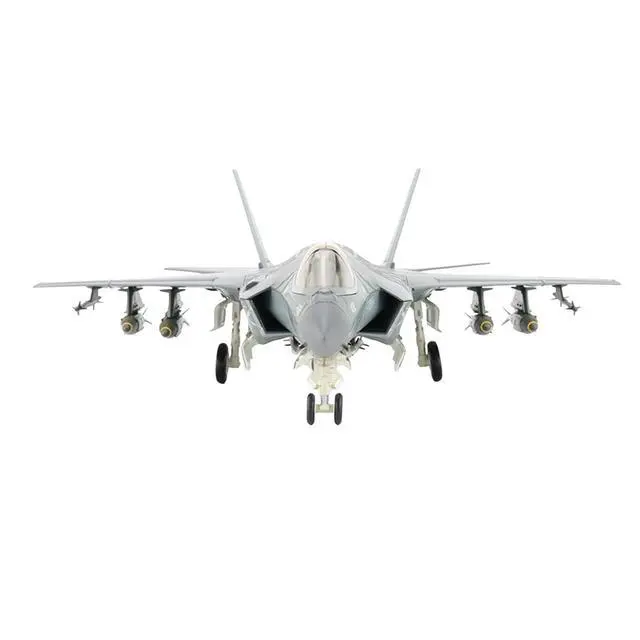 Alt view image 3 of 7 - Lockheed F-35C Lightning II Aircraft "169034, VFA-125 Rough Raiders" (2022) US Navy 1/72 Diecast Model by Hobby Master