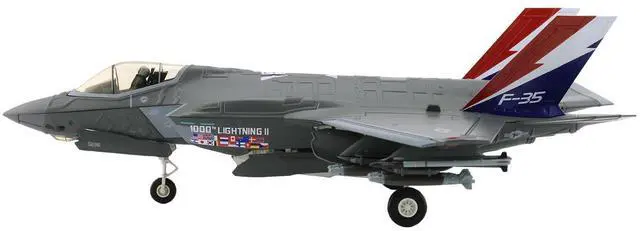Alt view image 2 of 7 - Lockheed Martin F-35A Lightning II Aircraft "Wisconsin ANG" (2004) United States Air Force 1/72 Diecast Model by Hobby Master