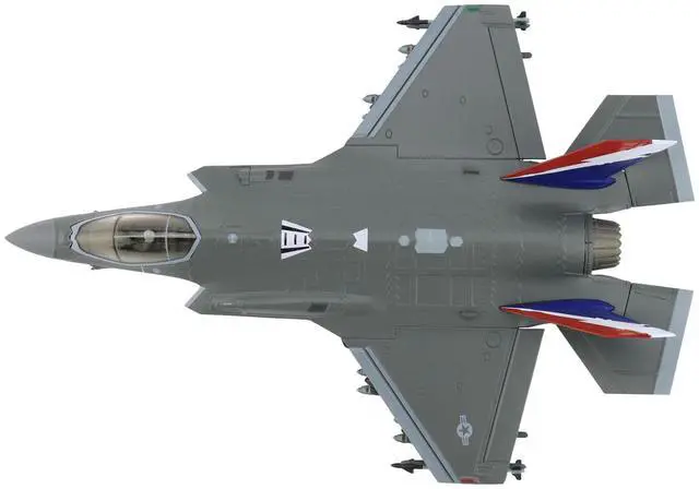 Alt view image 4 of 7 - Lockheed Martin F-35A Lightning II Aircraft "Wisconsin ANG" (2004) United States Air Force 1/72 Diecast Model by Hobby Master