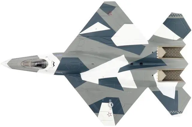 Alt view image 4 of 7 - Northrop F-23 Black Widow II Stealth Fighter Aircraft "Nellis AFB" United States Air Force 1/72 Diecast Model by Hobby Master