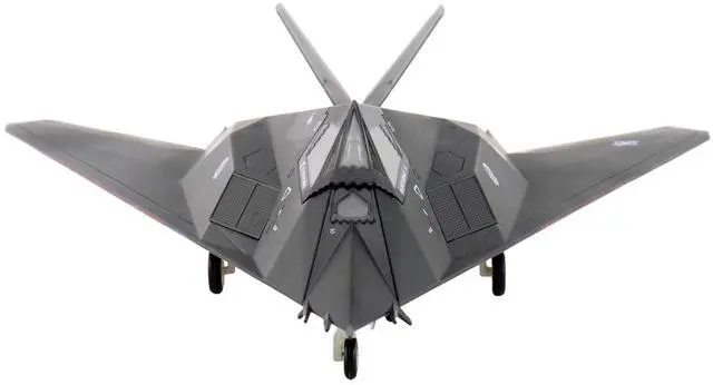 Alt view image 3 of 7 - Lockheed YF-117 Nighthawk Stealth Aircraft "Edwards AFB" (2005) United States Air Force 1/72 Diecast Model by Hobby Master