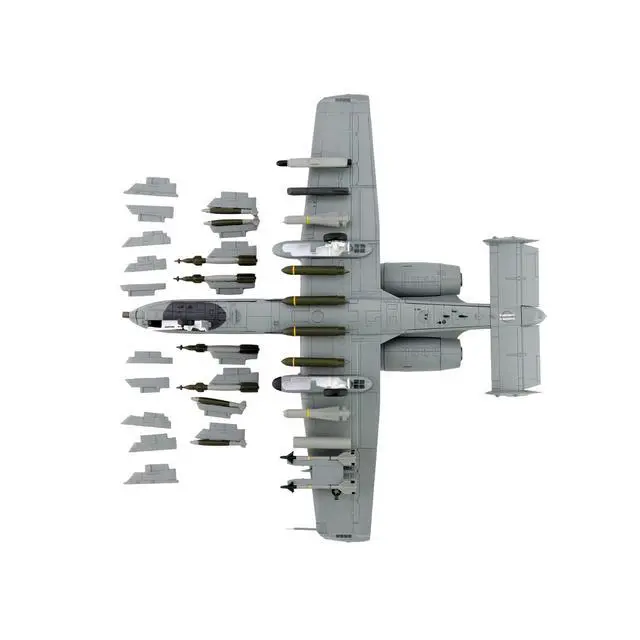 Alt view image 5 of 7 - Fairchild Republic A-10C Thunderbolt II Attack Aircraft "Maryland ANG" (2025) US Air Force 1/72 Diecast Model by Hobby Master