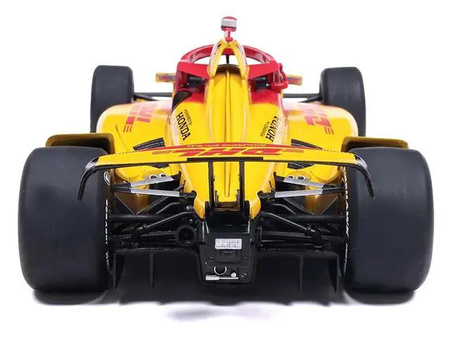 Alt view image 6 of 7 - Dallara IndyCar #10 Alex Palou "DHL - Chip Ganassi Racing" Winner "Indianapolis 500" (2025) 1/18 Diecast Model Car by IXO Models