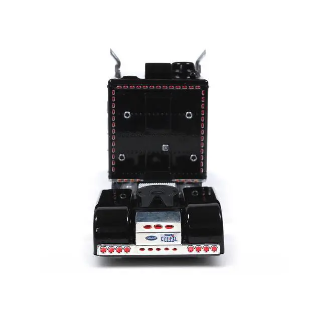 Alt view image 4 of 6 - 2002 Peterbilt 379 Custom Truck Tractor Black 1/64 Diecast Model by IXO Models