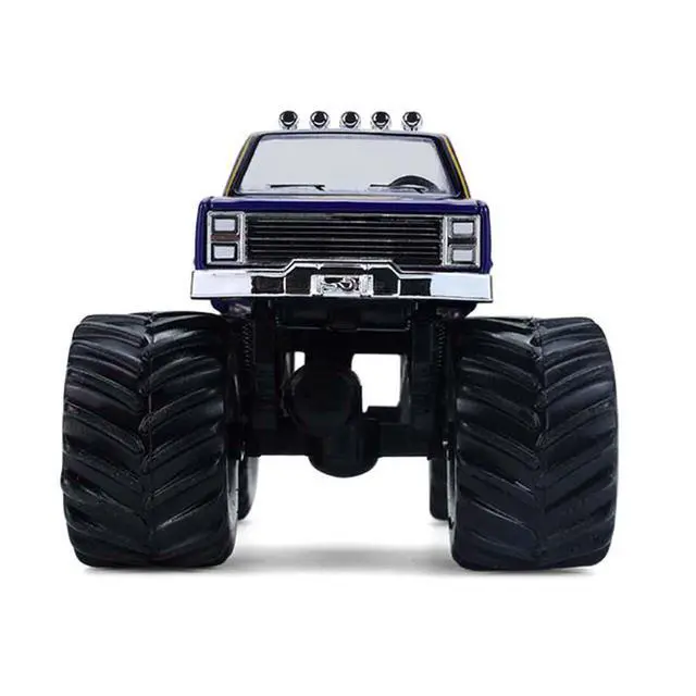 Alt view image 4 of 6 - 1984 Chevrolet C20 Monster Truck #9 "NAPA" Blue with Graphics 1/64 Diecast Model Car by Greenlight