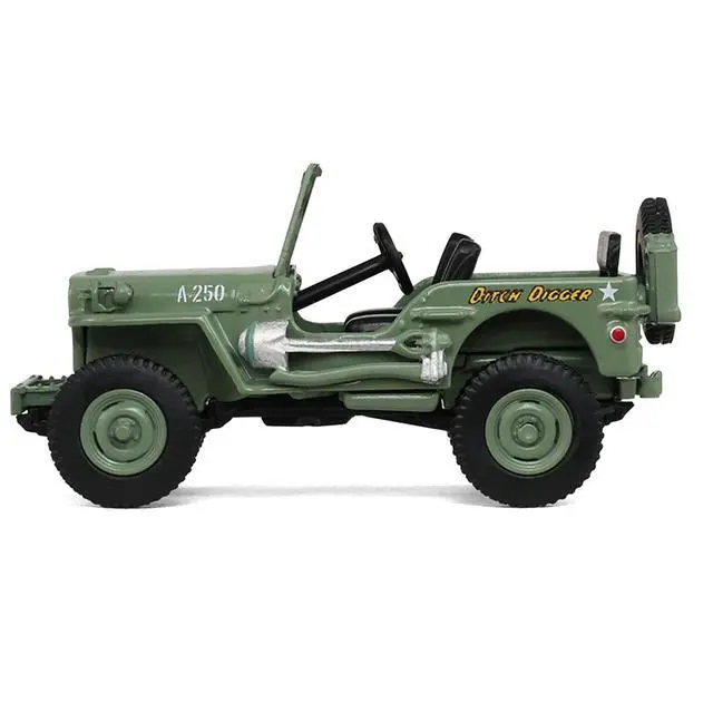 Alt view image 2 of 6 - 1942 Willys MB Jeep Olive Green "America 250 Edition" "Anniversary Collection" Series 18 1/64 Diecast Model Car by Greenlight