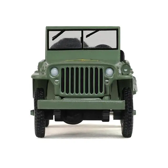 Alt view image 4 of 6 - 1942 Willys MB Jeep Olive Green "America 250 Edition" "Anniversary Collection" Series 18 1/64 Diecast Model Car by Greenlight