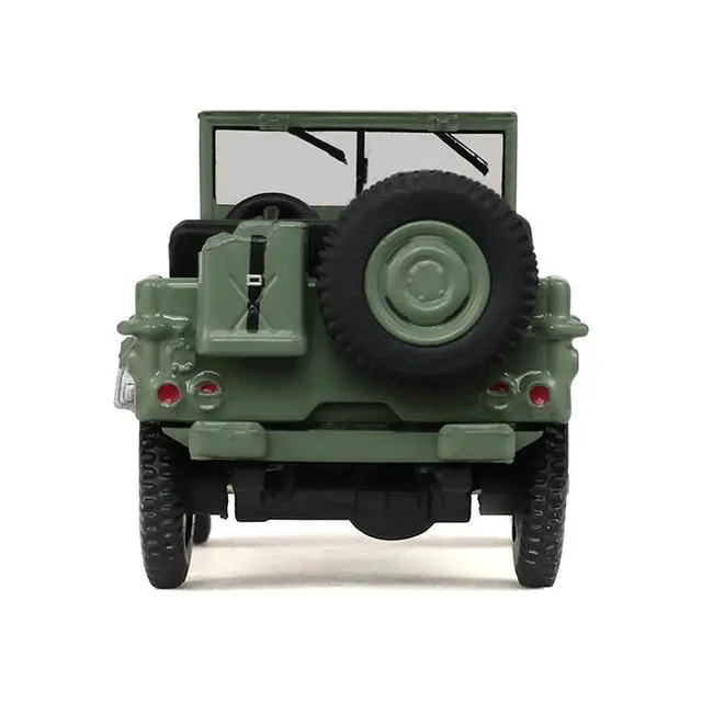 Alt view image 5 of 6 - 1942 Willys MB Jeep Olive Green "America 250 Edition" "Anniversary Collection" Series 18 1/64 Diecast Model Car by Greenlight