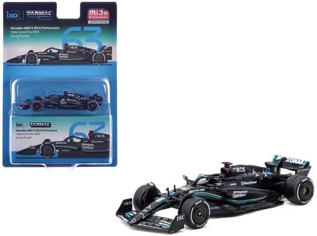 Main image of Mercedes-AMG F1 W14 E Performance #63 F1 "Italian GP" (2023) "Global64" Series 1/64 Diecast Model Car by Tarmac Works