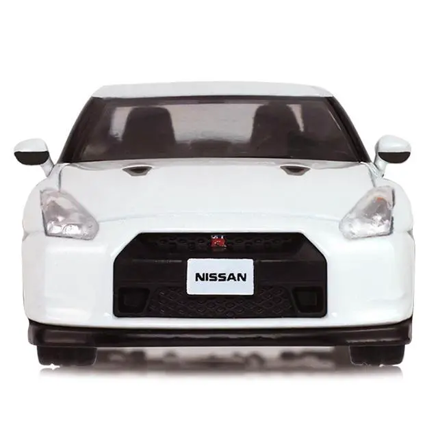 Alt view image 4 of 6 - 2007 Nissan GT-R (R35) Pearl White with Gold Wheels "Tokyo Torque" Series 10 1/64 Diecast Model Car by Greenlight