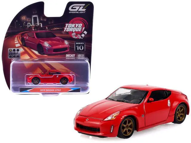 Main image of 2019 Nissan 370Z Coupe Red "Tokyo Torque" Series 10 1/64 Diecast Model Car by Greenlight