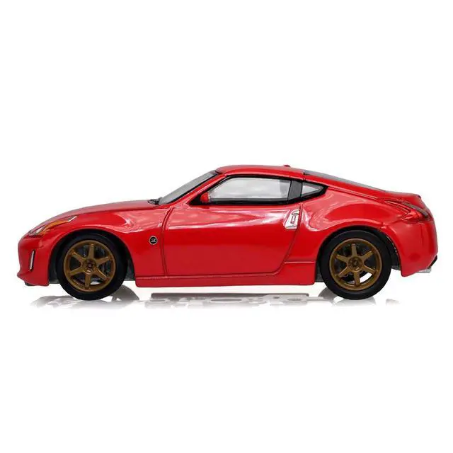 Alt view image 2 of 6 - 2019 Nissan 370Z Coupe Red "Tokyo Torque" Series 10 1/64 Diecast Model Car by Greenlight