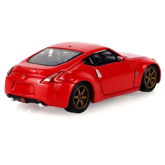 Alt view image 3 of 6 - 2019 Nissan 370Z Coupe Red "Tokyo Torque" Series 10 1/64 Diecast Model Car by Greenlight