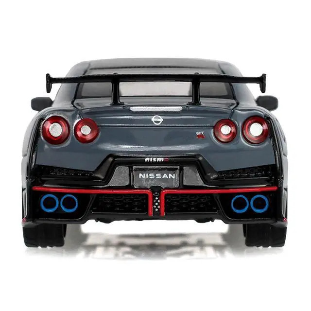 Alt view image 5 of 6 - 2024 Nissan GT-R (R35) NISMO RHD Stealth Gray with Carbon Top and Hood "Tokyo Torque" 1/64 Diecast Model Car by Greenlight