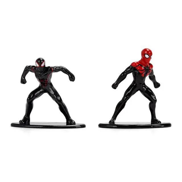 Alt view image 5 of 6 - Set of 12 Diecast Figures "Spider-Man" Franchise "Nano Metalfigs" Series Diecast Models by Jada