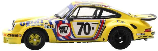 Alt view image 2 of 6 - Porsche 911 Carrera RSR 3.0 #70 "ASA Cachia-Bondy" "24 Hours of Le Mans" (1974) 1/64 Model Car by Spark