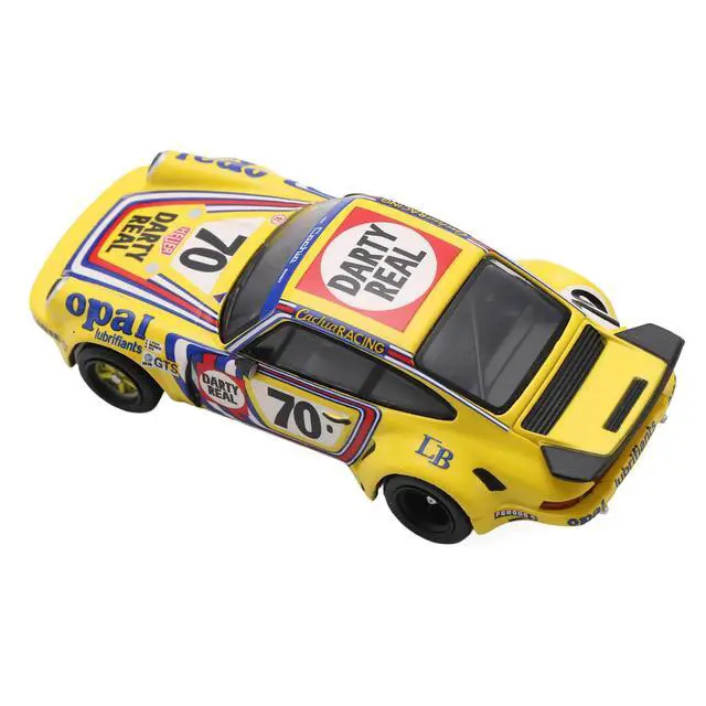 Alt view image 5 of 6 - Porsche 911 Carrera RSR 3.0 #70 "ASA Cachia-Bondy" "24 Hours of Le Mans" (1974) 1/64 Model Car by Spark
