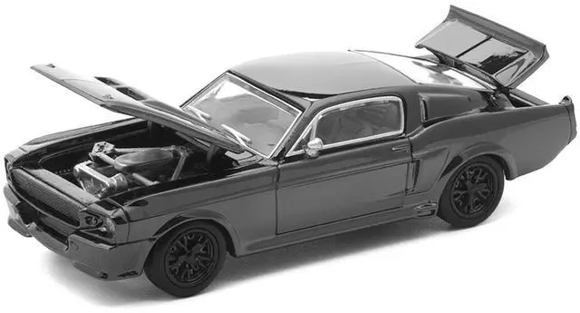 Alt view image 2 of 4 - Shelby Mustang GT500 Dark Chrome "The Dark Chrome Series" 1/64 Die Cast Model Car by Pop Race