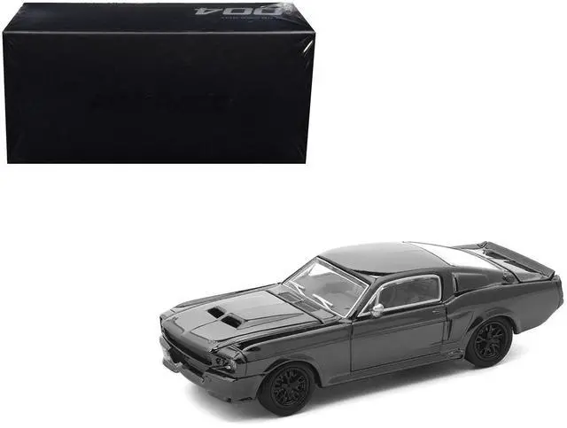 Main image of Shelby Mustang GT500 Dark Chrome "The Dark Chrome Series" 1/64 Die Cast Model Car by Pop Race