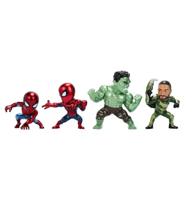Alt view image 2 of 6 - Set of 4 Diecast Figures "Spider-Man: Brand New Day" (2026) Movie "Metalfigs" Series Diecast models by Jada