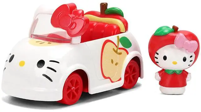 Alt view image 3 of 6 - "Hello Kitty and Friends" Set of 4 Diecast Figures and Cars "Hollywood Rides" Series Diecast models by Jada