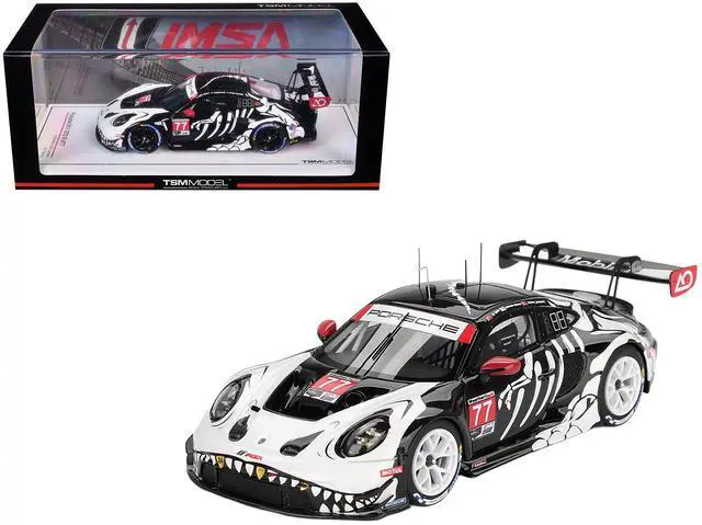 Main image of Porsche 911 GT3 R #77 "AO Racing Skeleton Rexy" GTD Pro IMSA "Petit Le Mans" (2025) 1/43 Model Car by True Scale Miniatures