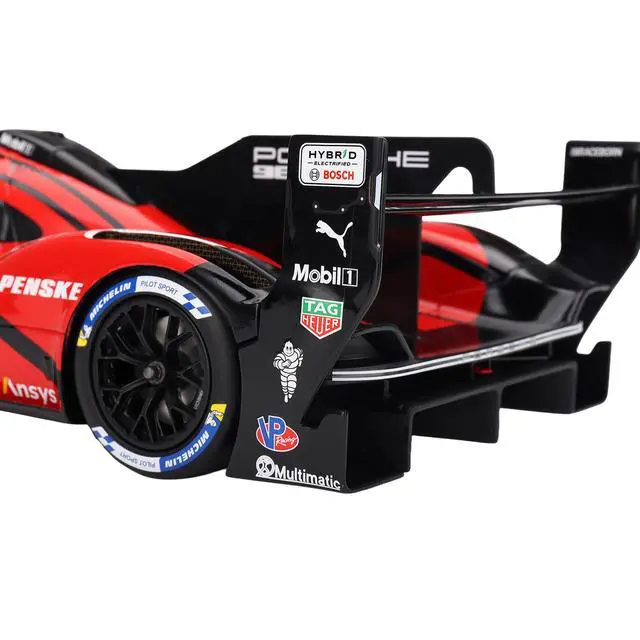 Alt view image 4 of 7 - Porsche 963 #7 "Porsche Penske Motorsport" Winner IMSA "24 Hours of Daytona" (2024) 1/18 Model Car by Top Speed