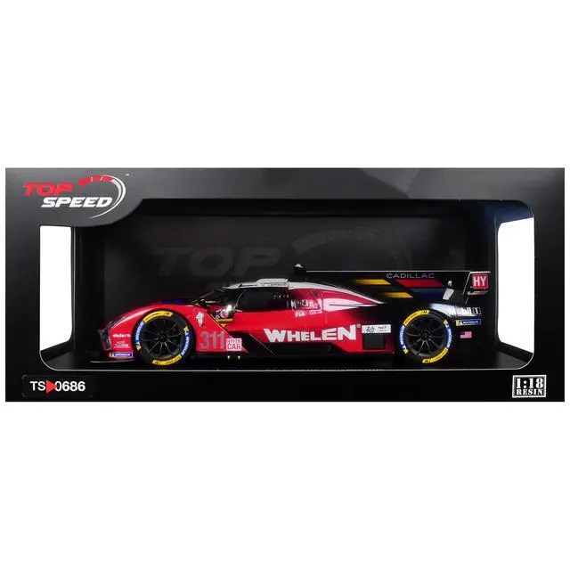 Alt view image 6 of 7 - Cadillac V-Series.R #311 "Cadillac Whelen" FIA WEC "24 Hours of Le Mans" (2025) 1/18 Model Car by Top Speed